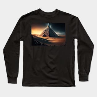 Pyramid Landscape 002 Long Sleeve T-Shirt